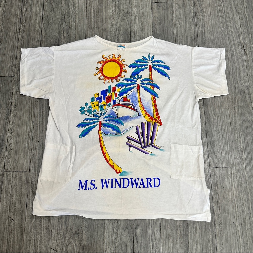 Vintage 90’s Exclusive by MSP M.S. Windward Tourist Cruise Shirt